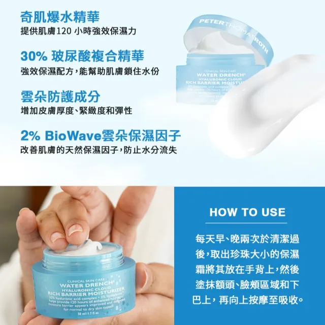 【Peter Thomas Roth 彼得羅夫】雲朵極潤奇肌修護霜50ML