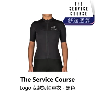 【The Service Course】女款短袖車衣 - 黑色(B6SC-SSJ-BKXXXW)