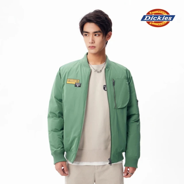 Dickies 男款復古藍純棉多口袋設計寬鬆休閒牛仔長褲｜D