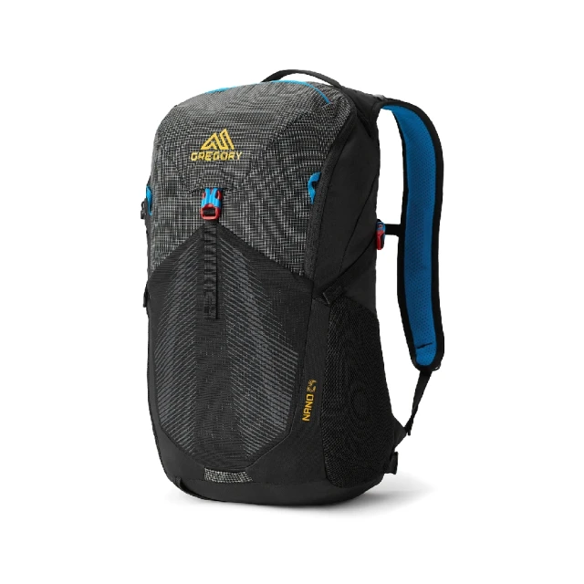 GregoryGregory 後背包 Nano 24L Backpack 科技黑 多夾層 筆電包 登山包 背包(1468379969)