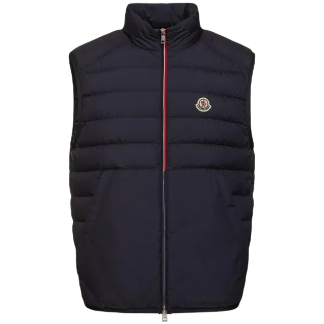 【MONCLER】秋冬新款 男款 RABUONS 羽絨背心-深藍色(1號USA-S、2號USA-M、3號USA-L、4號USA-XL)