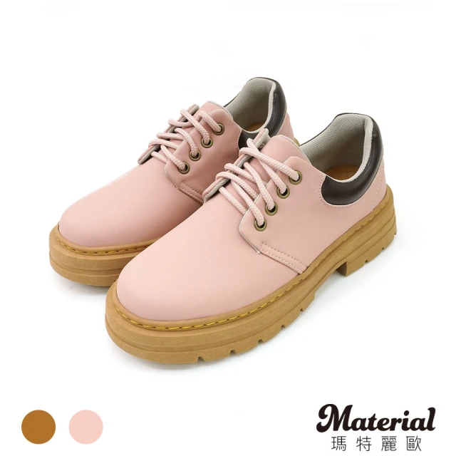 MATERIAL 瑪特麗歐 全尺碼23-27 女鞋 短靴 MIT綁帶簡約短靴 T53026(短靴)