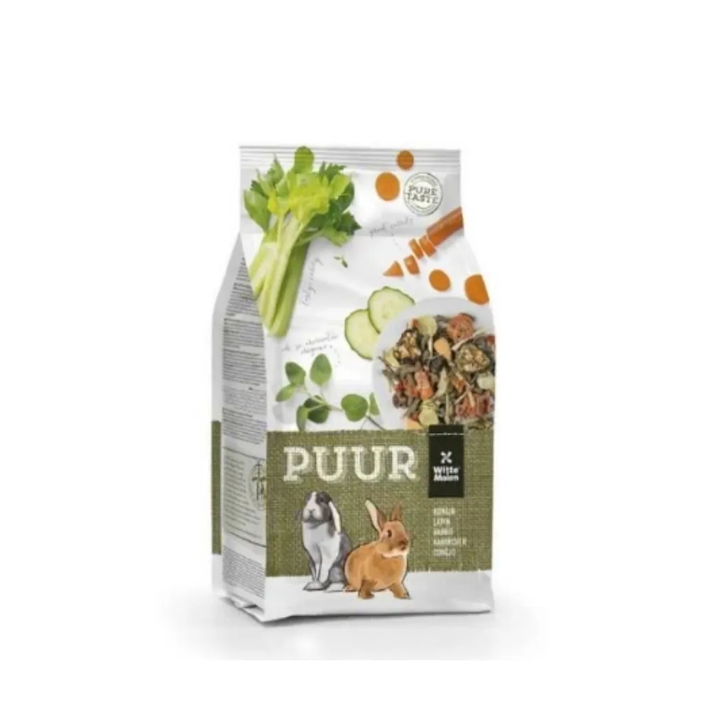 【荷蘭偉特PUUR】純天然成兔飼料 600g*3包組(兔飼料)