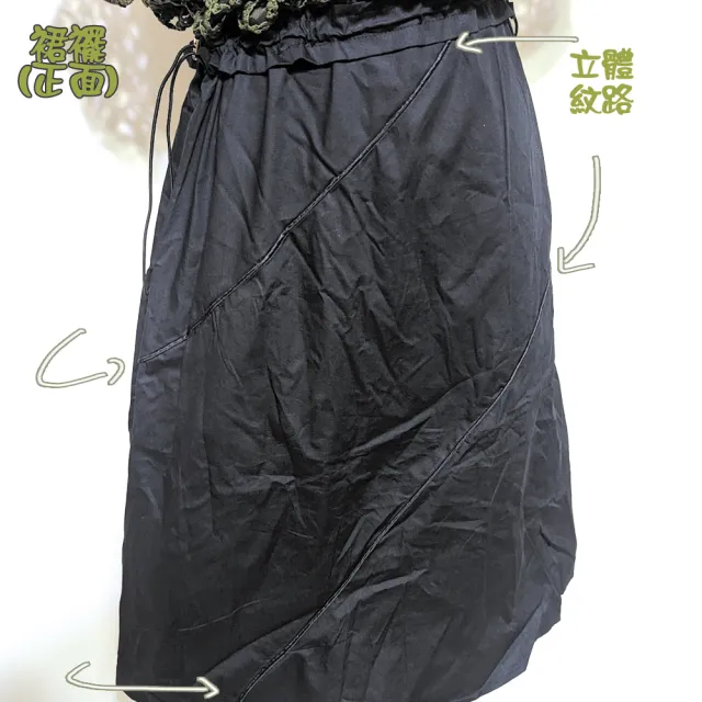 【PANGCHI 龐吉】鏤空袖假兩件洋裝(2418219/35/55)