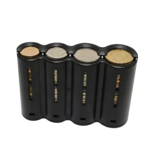 【MorTer】找錢神器 零錢盒 自動零錢盒隨身零錢盒 機車收納盒(外送員推薦 一捏就找錢)