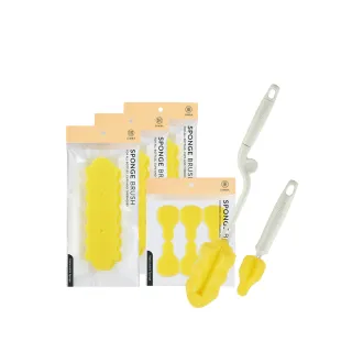 【Simba 小獅王辛巴官方直營】超柔無垢海綿旋轉奶瓶刷替換組