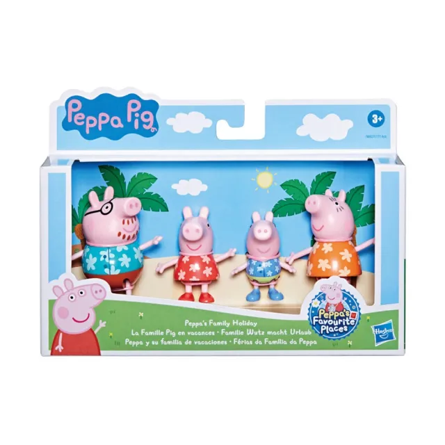 【ToysRUs 玩具反斗城】Peppa Pig粉紅豬小妹 佩佩豬家族角色組- 隨機發貨