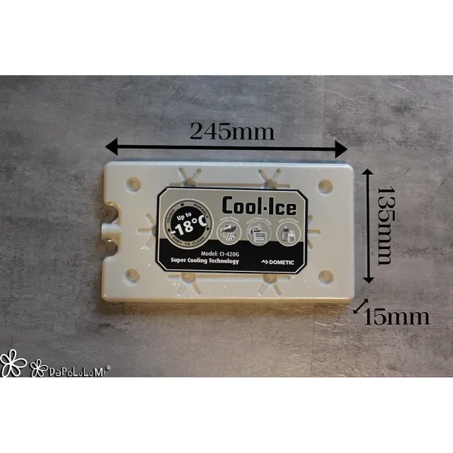 【Dometic】冰磚-大(強效冰磚 保冰磚 冰寶 冰磚 420g大片 超強保冰劑)