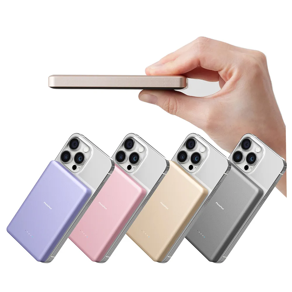 【Photofast】MAGSLIM 10000mAh 超薄磁吸無線充行動電源(Mag Slim/Magsafe)