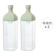 【HARIO】方形冷泡茶壺–2入組／1200ml(KAB-120)