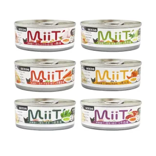 【Seeds 聖萊西】MiiT有雞愛犬機能湯罐 80g(主食/全齡犬/狗罐/罐頭餐盒/零食點心/寵物飼料)