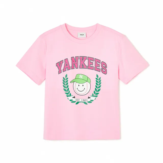 【MLB】童裝 涼感/速乾短袖T恤 Varsity/LIKE/Green Play系列 洋基/紅襪/道奇/守護者/馬林魚隊(多款任選)