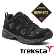 【Treksta】Nevado LACE 男GTX防水低筒健行鞋『黑灰』KR23DM(Gore-Tex 登山 健行 多功能鞋)