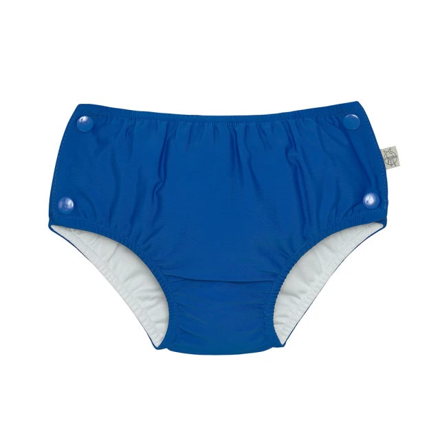 【Lassig】嬰幼兒抗UV成長型游泳尿布褲-靛藍(2024年款)