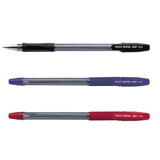 【PILOT 百樂】舒寫原子筆1.0mm BPS-GP-M(開學 書寫 手帳 記事 畢業禮物)