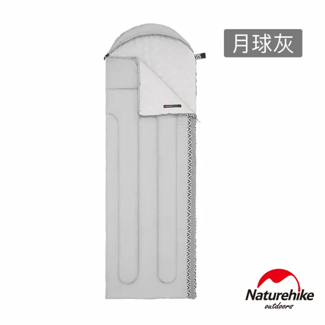 【Naturehike】L250圖騰可機洗帶帽睡袋 MSD07(台灣總代理公司貨)