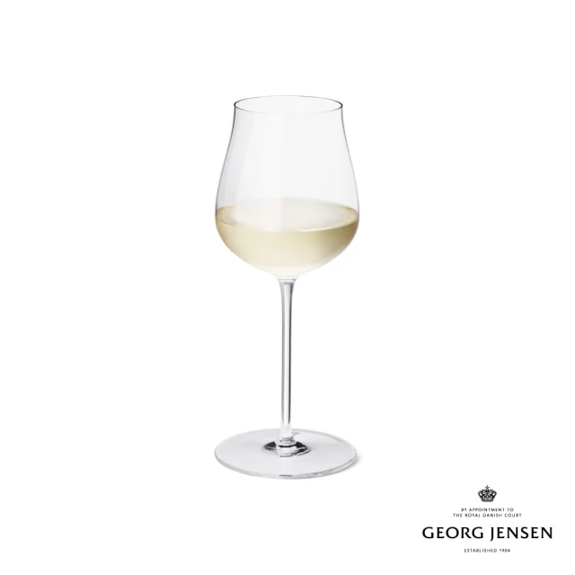 Georg Jensen 喬治傑生 SKY 白葡萄酒杯 6 只裝(水晶玻璃)