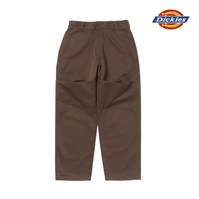 Dickies 男款黑色羽絨羊羔絨連帽多口袋工裝保暖厚夾克｜