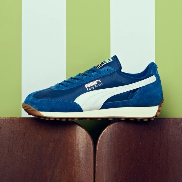 PUMA 休閒鞋 運動鞋 情侶鞋 瘦子 明星同款 男鞋 女鞋 Easy Rider Vintage 藍色(39902809)