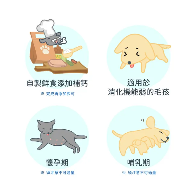 【SINGEN 信元發育寶】犬用鈣胃能 骨質保健益生菌配方-400g/罐(狗狗保健食品 補鈣)