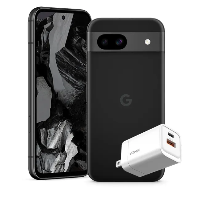 【Google】Pixel 8a 6.1吋 5G(8G/256G/Google Tensor G3/6400萬像素/AI手機)(雙孔快充頭組)