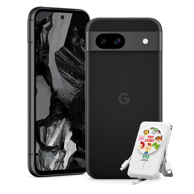 【Google】Pixel 8a 6.1吋 5G(8G/256G/Google Tensor G3/6400萬像素/AI手機)(無線充行電組)