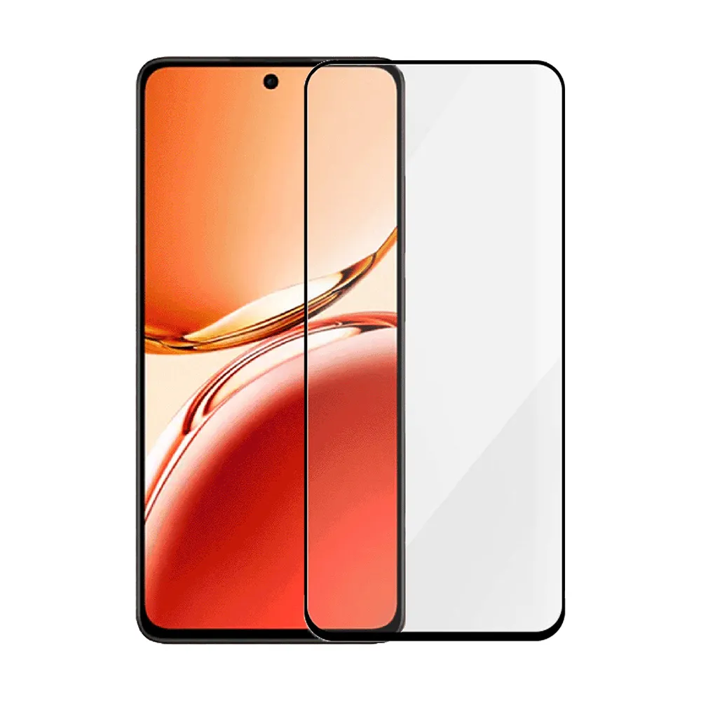 【Metal-Slim】OPPO Reno 12F 5G 全膠滿版9H鋼化玻璃貼