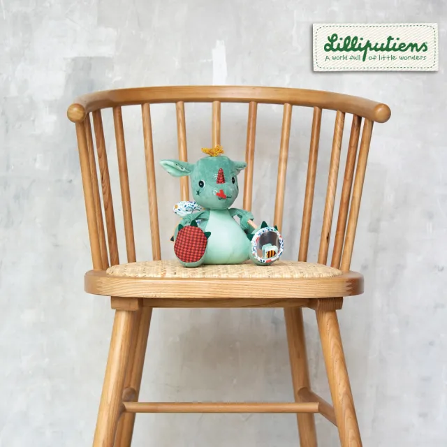 【Lilliputiens】寶寶互動玩偶-小飛龍喬 |安撫 互動 彌月禮