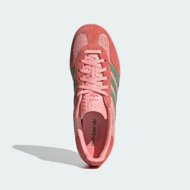 【adidas 官方旗艦】GAZELLE INDOOR 運動休閒鞋 滑板 復古 女鞋 - Originals IG6782
