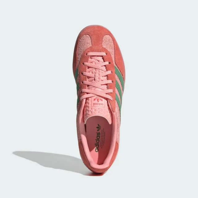 【adidas 官方旗艦】GAZELLE INDOOR 運動休閒鞋 滑板 復古 女 - Originals IG6782