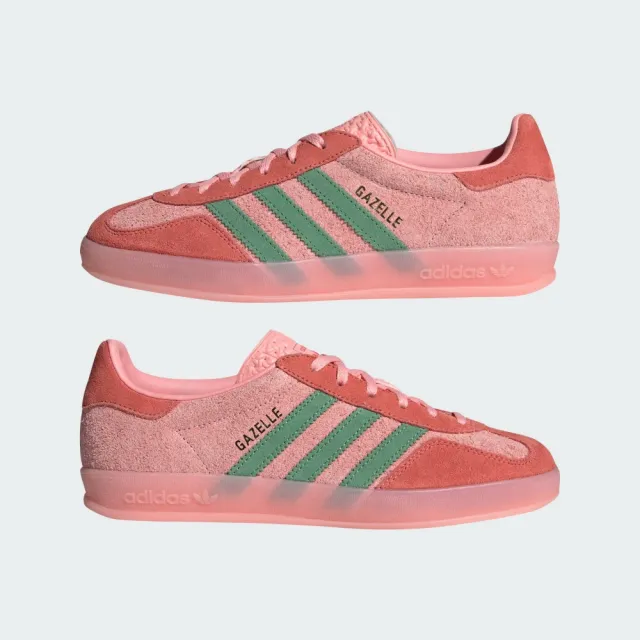 【adidas 官方旗艦】GAZELLE INDOOR 運動休閒鞋 滑板 復古 女鞋 - Originals IG6782