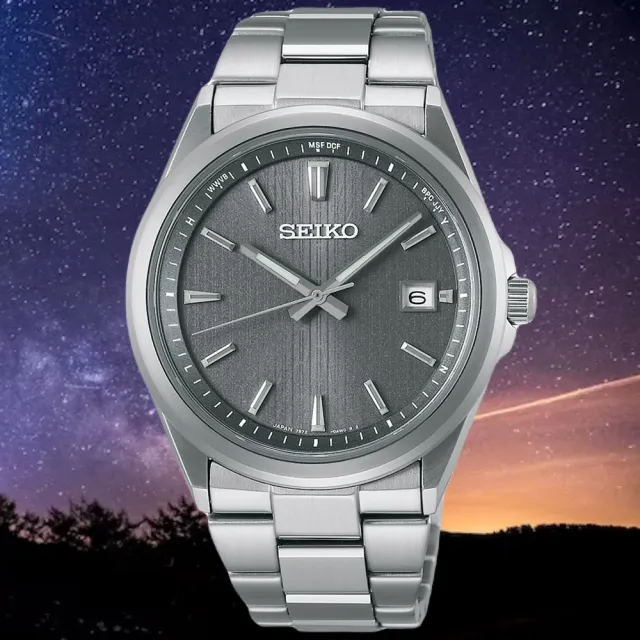 【SEIKO 精工】太陽能電波腕錶 禮物推薦(SBTM347J/7B72-0AK0N)