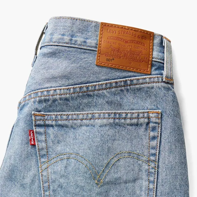 【LEVIS 官方旗艦】501女款高腰直筒丹寧牛仔褲 人氣新品 A9426-0000