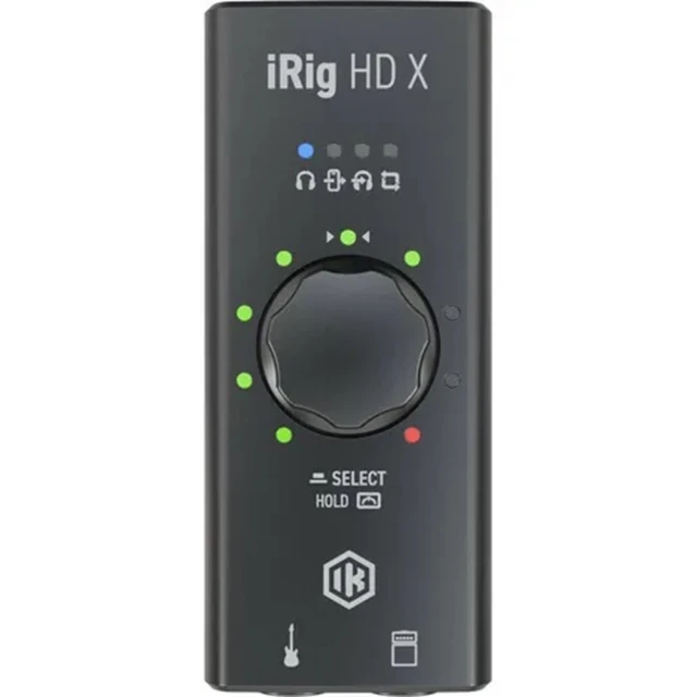 IK Multimedia iRig HD X(吉他錄音介面 適用iPhone iPad Mac PC)