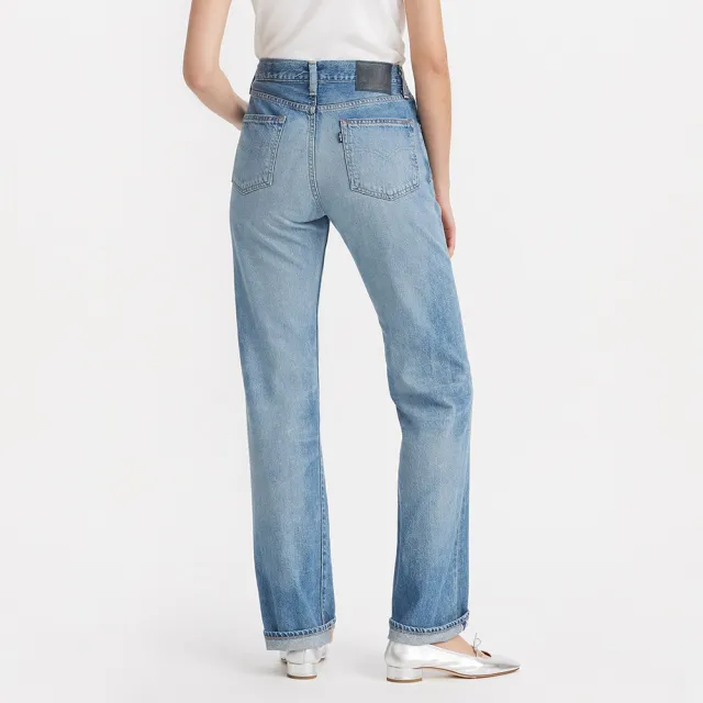 【LEVIS】MADE IN JAPAN MIJ日本製 女款PLANK舒適直筒褲 熱賣單品 A9138-0001