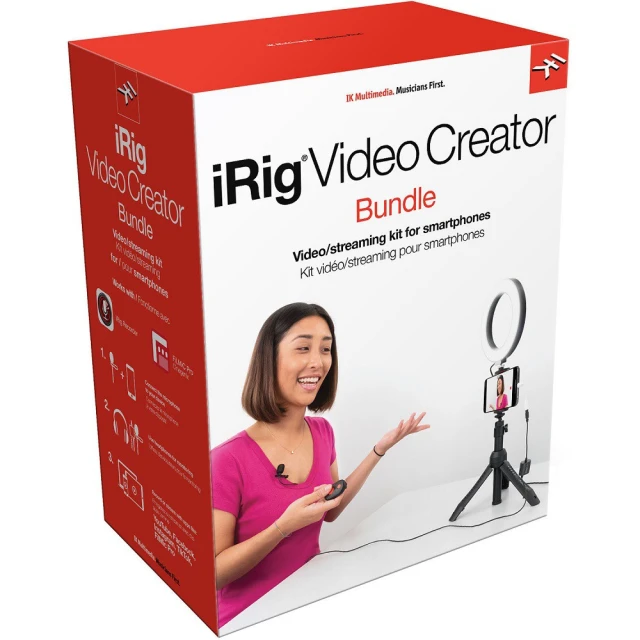 IK Multimedia iRig Video Creator Bundle(直播套組 領夾式)