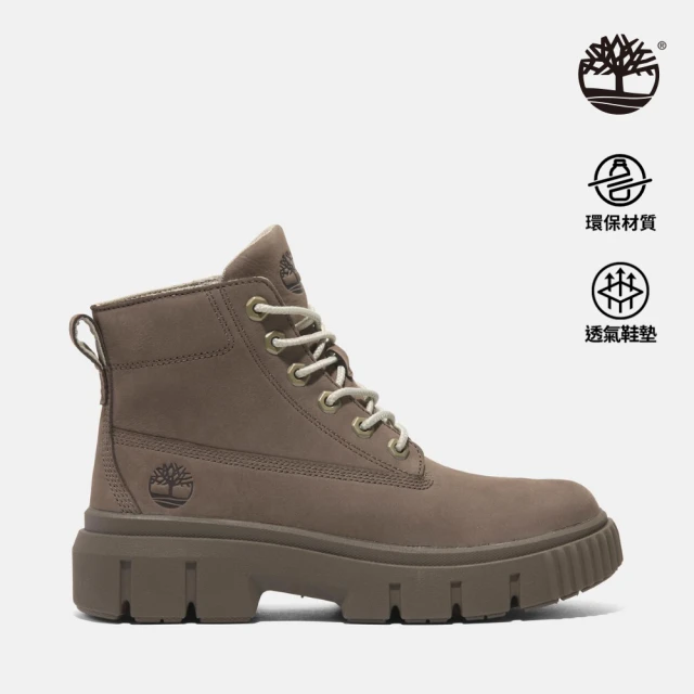 Timberland 女款棕色中筒休閒靴