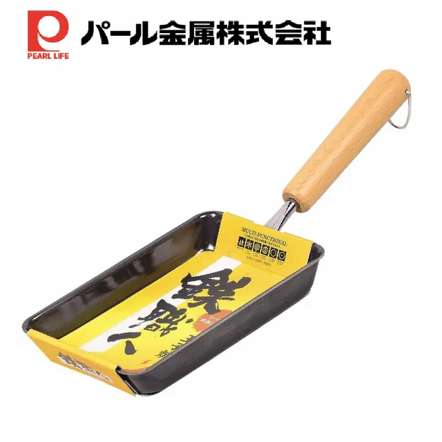 【Pearl Life 珍珠金屬】鐵職人 日本製鐵製玉子燒鍋 IH爐可用(不挑爐具)
