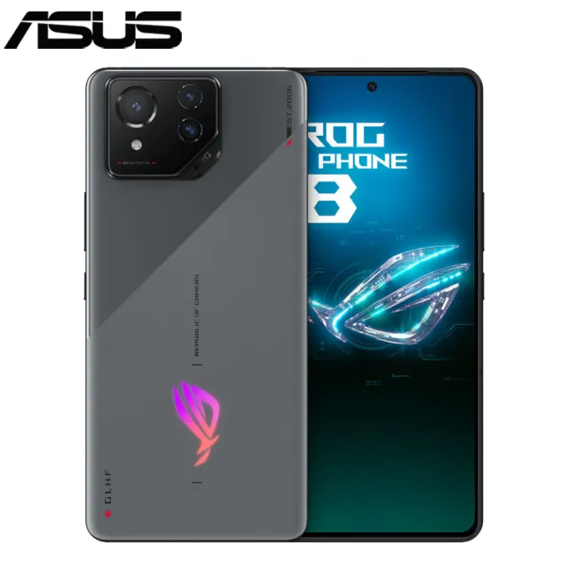 【ASUS 華碩】玻璃貼遊戲指套組 ROG Phone 8 5G 6.78吋(16G/512G/高通驍龍8 Gen3/5000萬鏡頭畫素/AI手機)