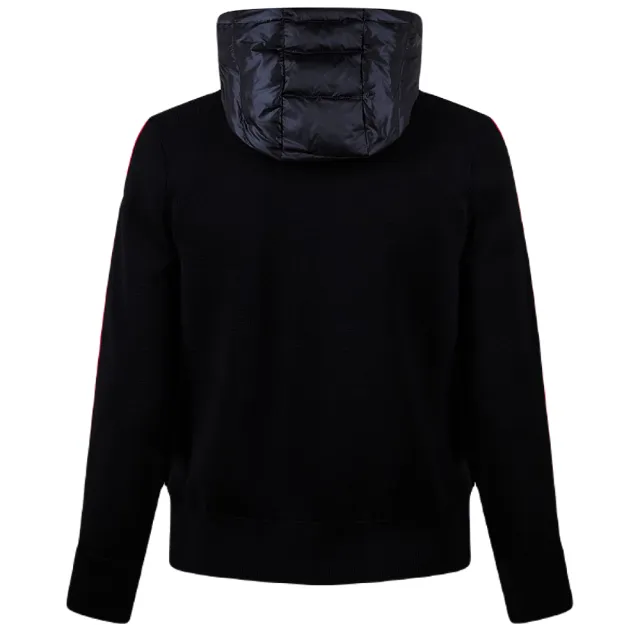 【MONCLER】秋冬新款 男款 羽絨拼接連帽外套-黑色(2號USA-M、3號USA-L、4號USA-XL)