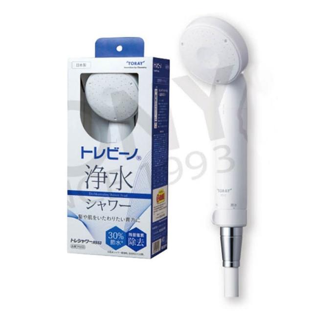 【TORAY 東麗】除氯淋浴器RS53+濾芯RSC.51-2 共3隻濾芯(買就送超細纖維拭淨布 總代理品質保證)