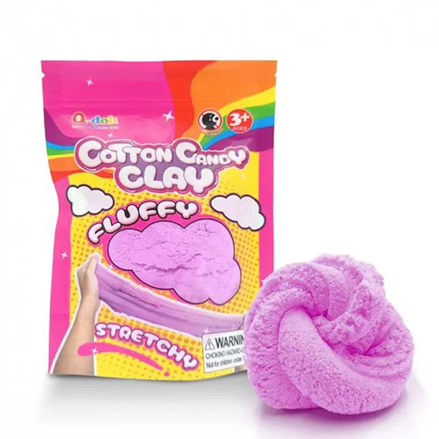 【Q-doh】台灣製 無毒香氛棉花糖黏土 Cotton Candy Clay 四色可選(ST安全玩具)