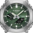 【CASIO 卡西歐】G-SHOCK金屬藍芽雙顯錶(GBM-2100A-1A3)
