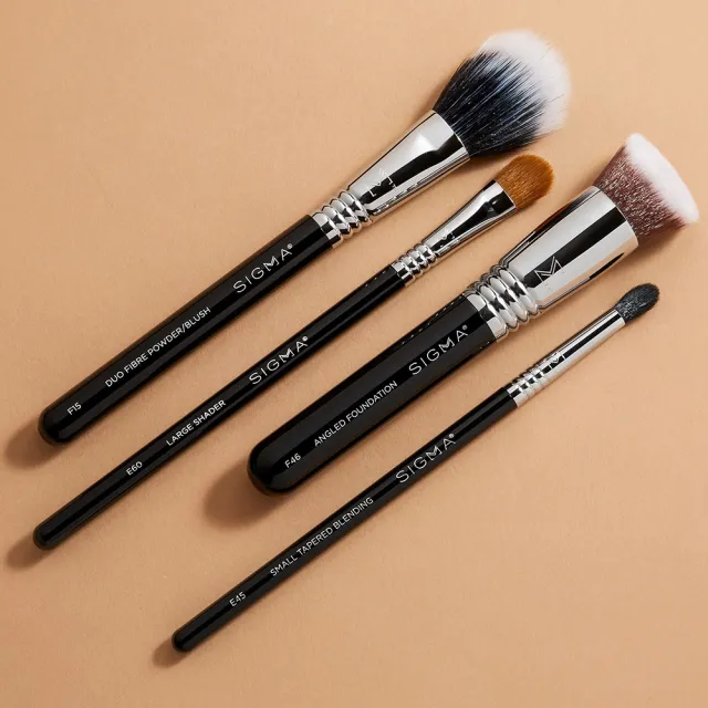 【Sigma】極致美妝經典刷具四件組 Complete Makeup Brush Set(專櫃公司貨)