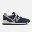 【NEW BALANCE】休閒鞋 996 男鞋 女鞋 藍 灰 麂皮 緩衝 復古 情侶鞋 NB(U996NV-D)