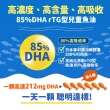 【funcare 船井生醫】85% DHA日本進口rTG高濃度兒童純淨魚油2入組(30顆/盒)