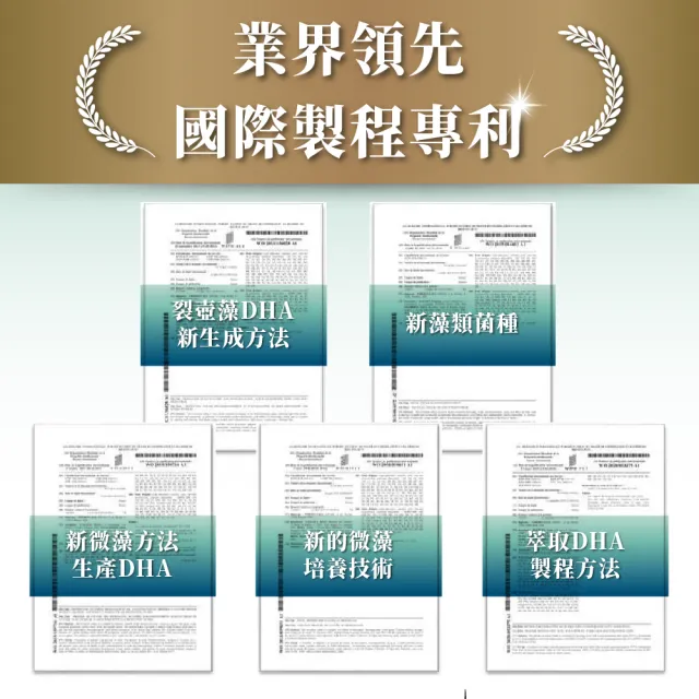 【達摩本草】法國51%DHA植物藻油 6入組(60顆/盒）（共360顆)