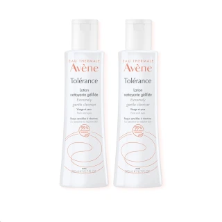 【Avene 雅漾官方直營】舒敏洗卸潔顏凝露200ml 2入組(洗面乳/卸妝乳)