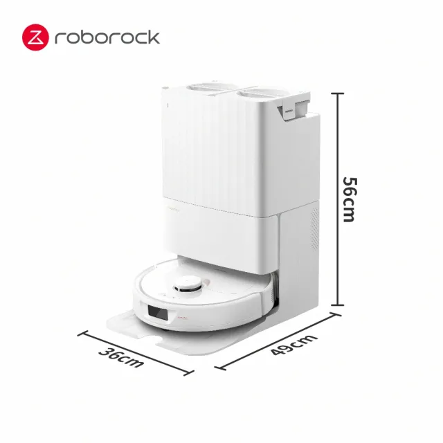 【Roborock 石頭科技】掃地機器人 Qrevo (自動回洗拖布/自動烘乾/自動集塵/動態甩尾拖地/45度熱風烘乾)