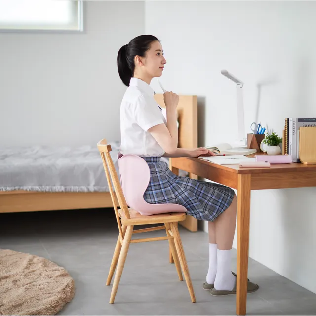 【Style】Natural 健康護脊椅墊 輕透款(適合學生的護脊坐墊/美姿調整椅)